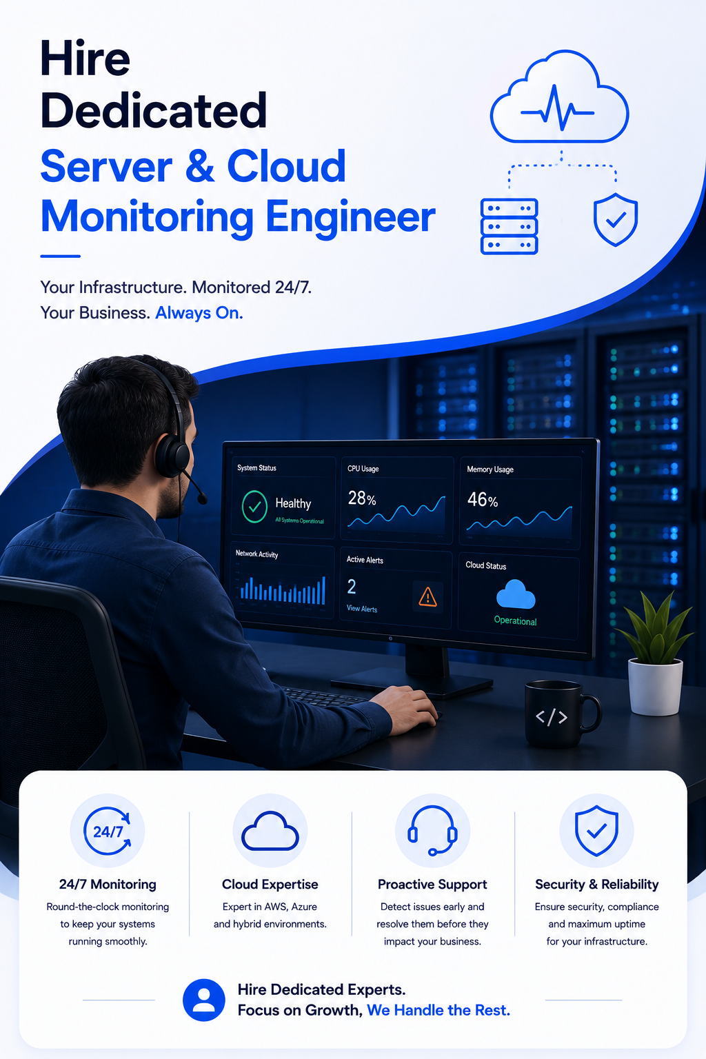 Dynamics 365 CRM dashboard and connected Microsoft applications